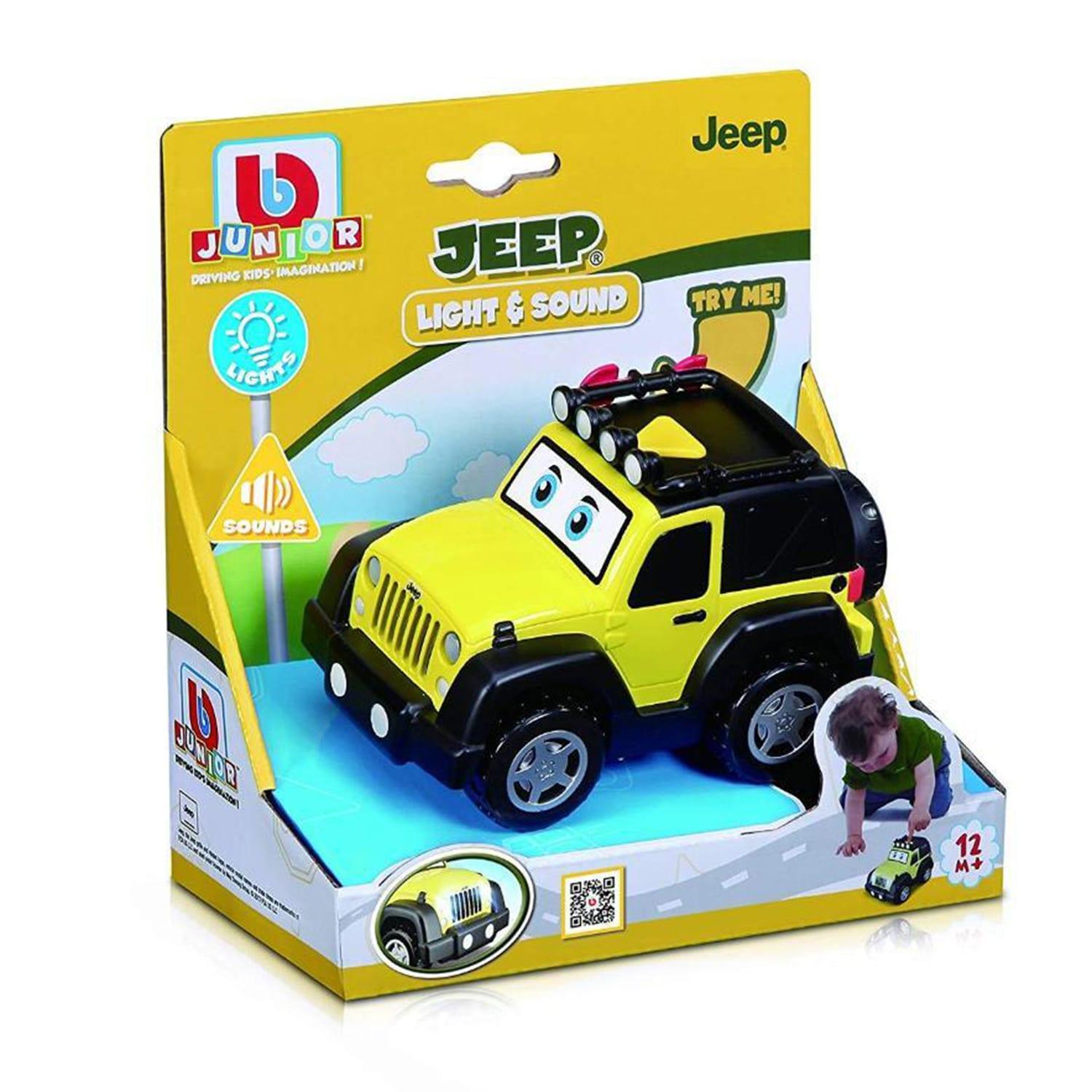 سيارة رانجلر مع الأصوات والأضواء