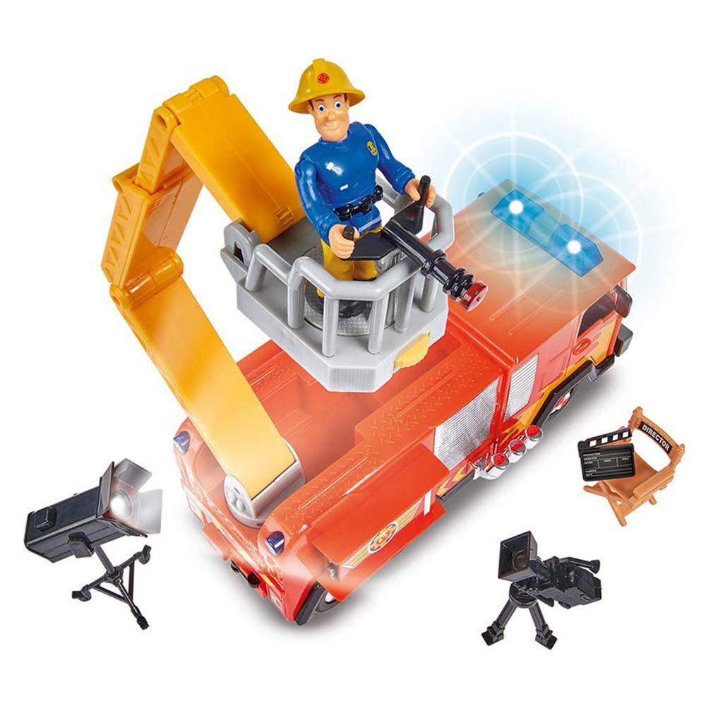 Simba Fireman Sam Hollywood Jupiter with Figurine