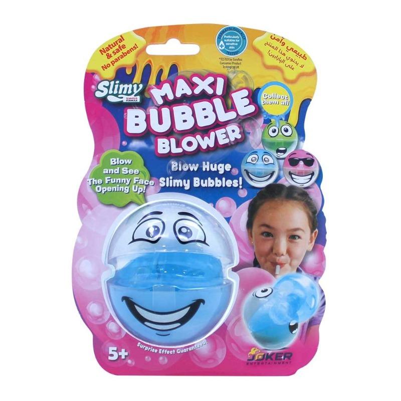 Slimy Funny Maxi Bubble Blower On Blister