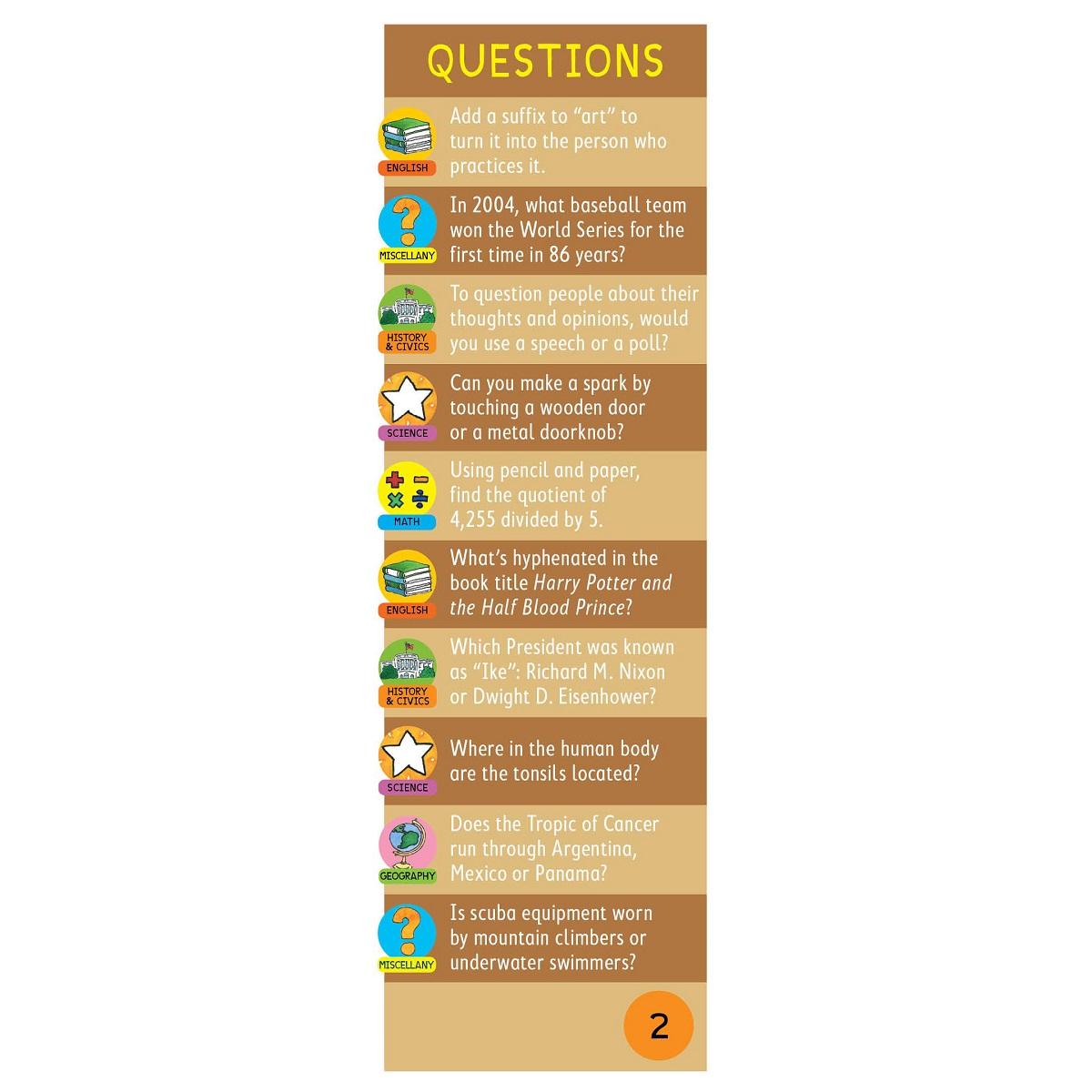 Brain Quest Garde 7 - 1500 Questions And Answers To Challenge The Mind