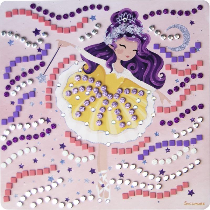 Sycomore Stick & Fun Large 5 Mosaics Ballerina Princess