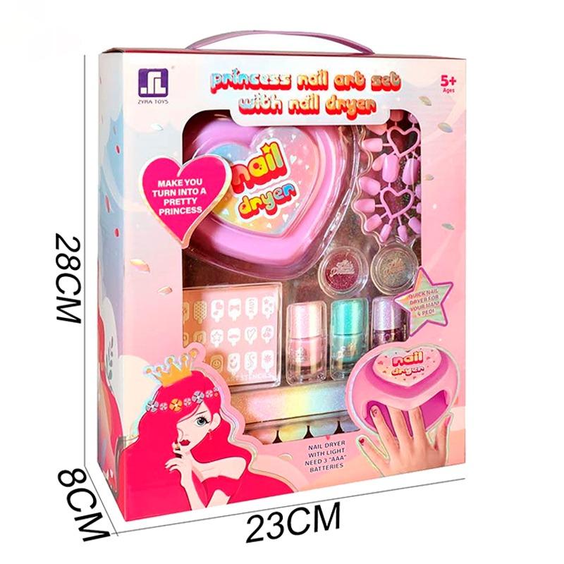 Princess Nail Art Set With Nail Dryer