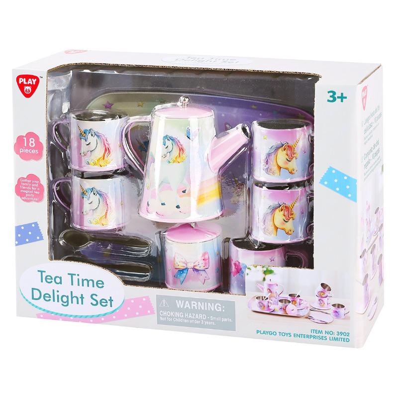 PlayGo Tea Time Delight Set For Kids - 18 Pcs