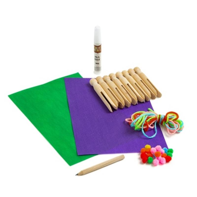 RMS Toys Create and Paint Your Own Woodland Fairies Set