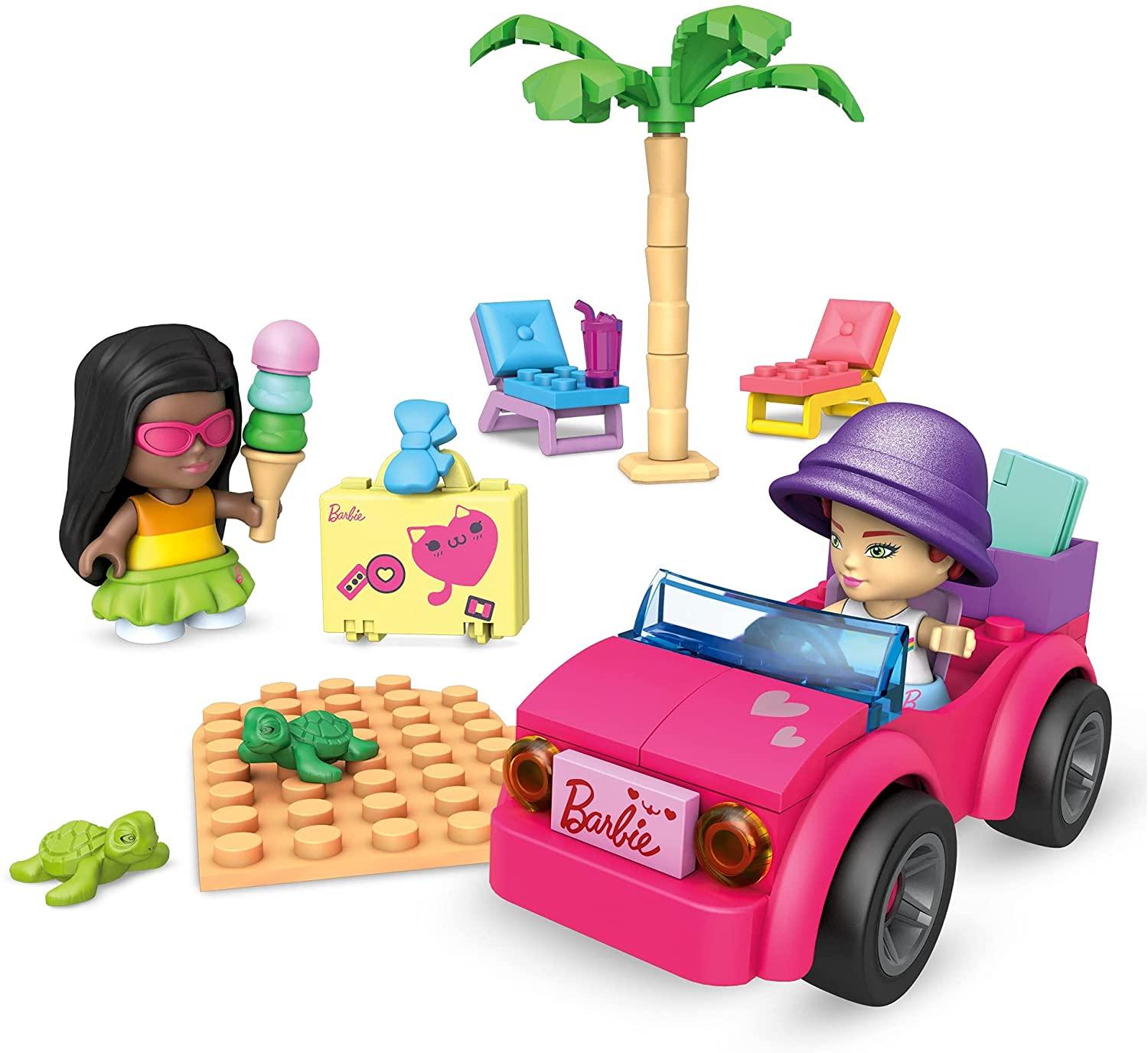 Barbie Location Beach Adventure Building Set - 70 Pcs