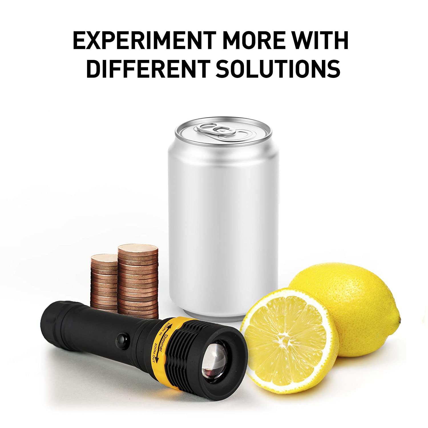 ناشيونال جيوغرافيك - مصباح يدوي يعمل بقطع النقود المعدنية