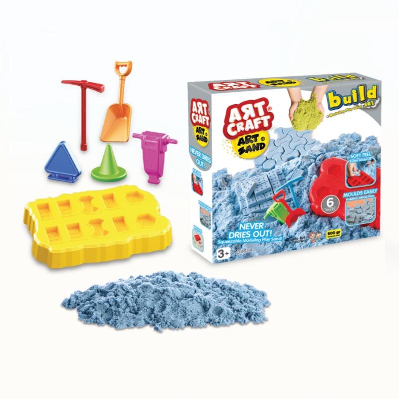Dede Art Craft Build Modelling Play Sand Set - Assorted