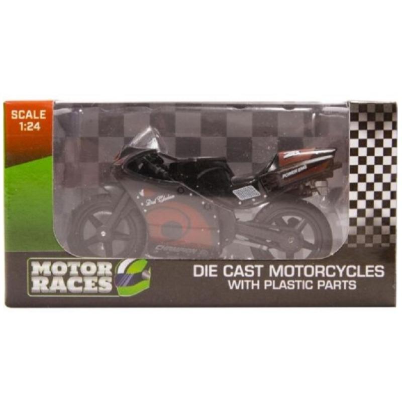 دراجة موتور سوبر ديكاست 1:24 - أشكال متعددة