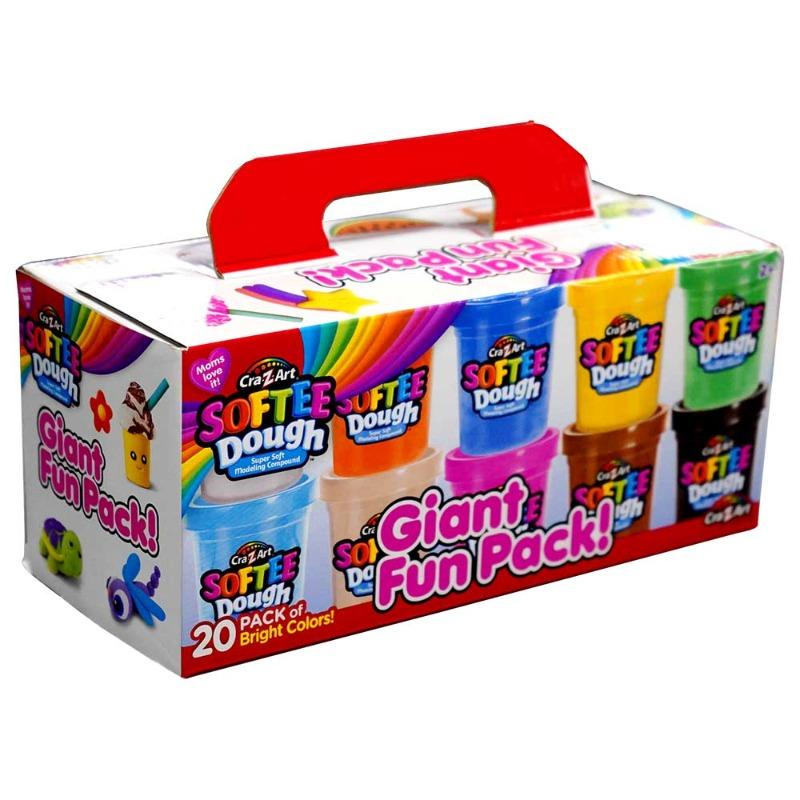 Cra-Z-Art Softee Dough Modeling Compound Giant Fun Pack