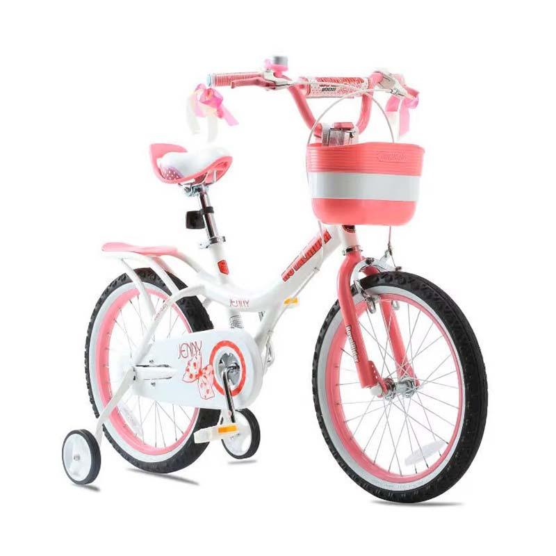 رويال بيبي - دراجة جيني جيلر 14 انش - وردي