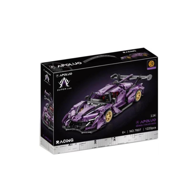 Racing - Building Block Cart With Cherger Block Set 1220 Pcs