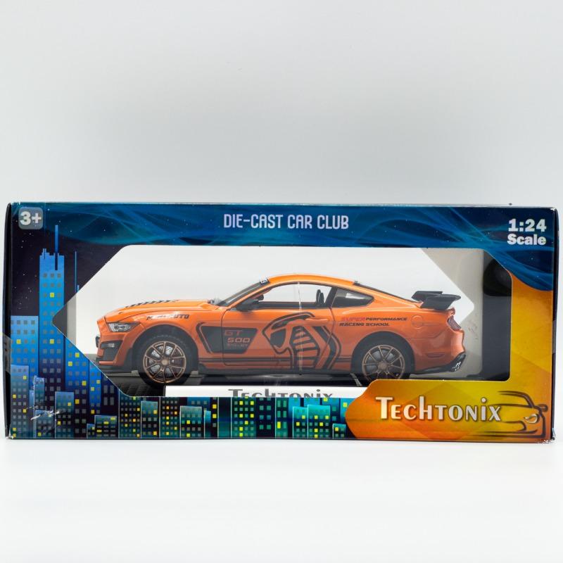 تكنيكس - سيارة موستانج فايبر جي تي 500 لون برتقالي