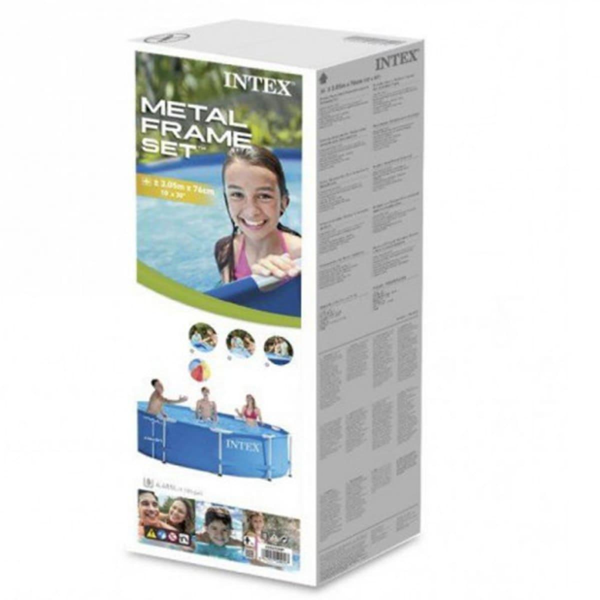 إنتكس - مسبح دائري ذات الاطار المعدنى