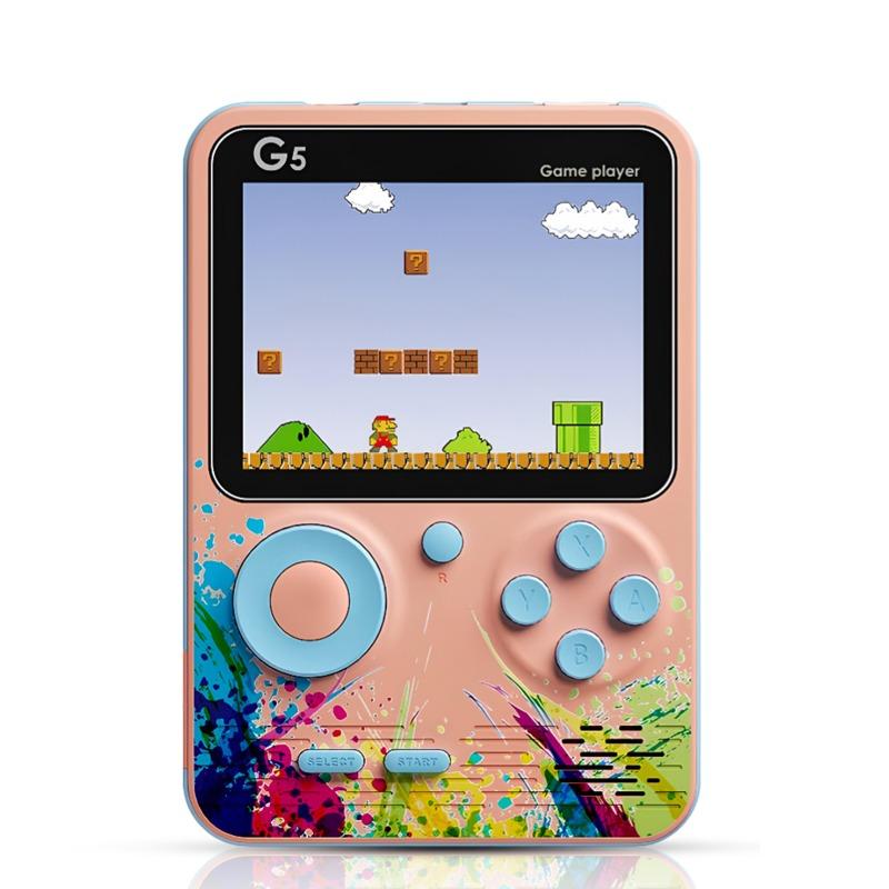 Zep Game Console Childhood Retro Large Screen - Pink