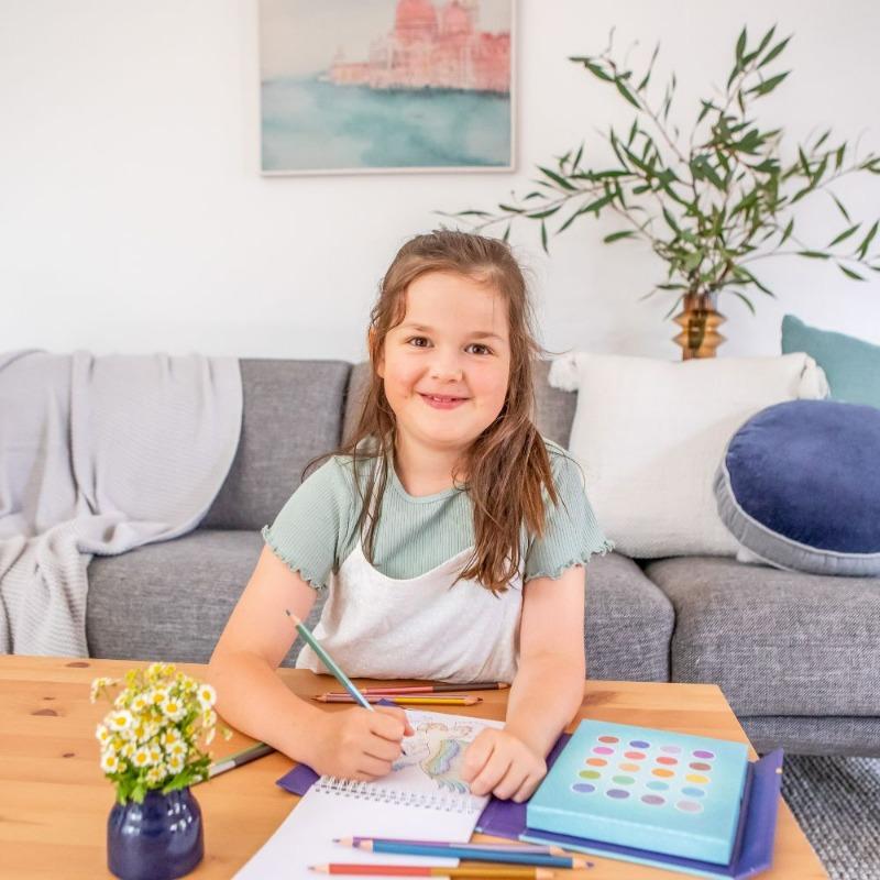 Tiger Tribe Pencil Art Metallic Blend And Shade