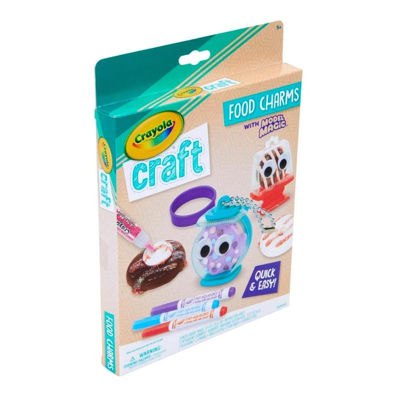 Crayola Craft Food Charms Craft Kit