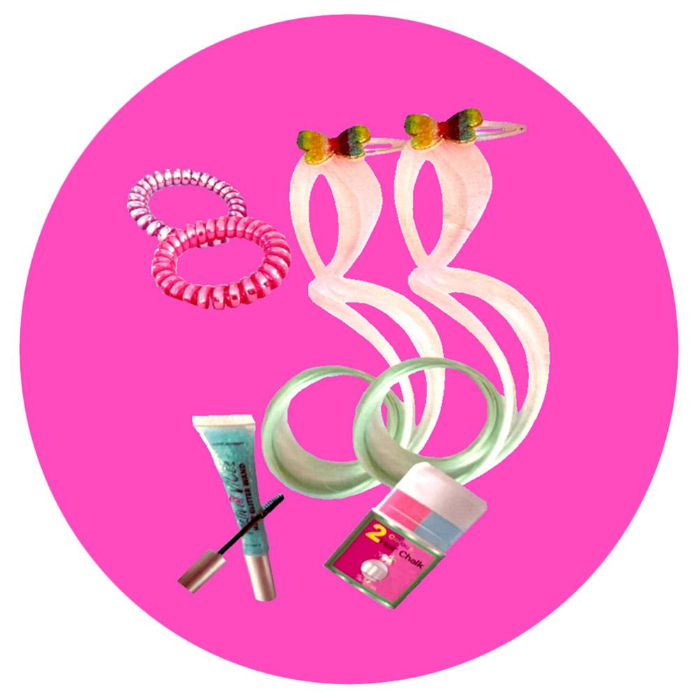 Tokidas Sparkle Decorating Hair Set And Nail Playing