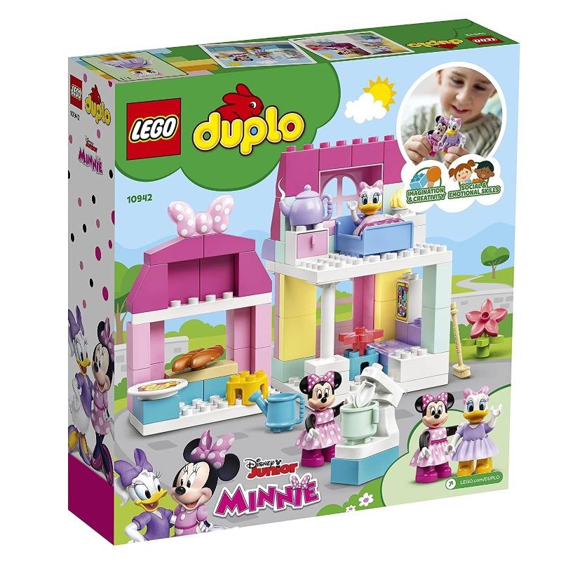 ليجو دوبلو - مجموعة كتل بناء بيت الدمى ومقهى ديزني ميني ماوس
