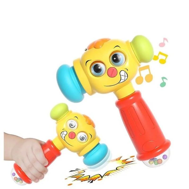 Hola 2 in 1 Toy Hammer With Music And Light Language Learning