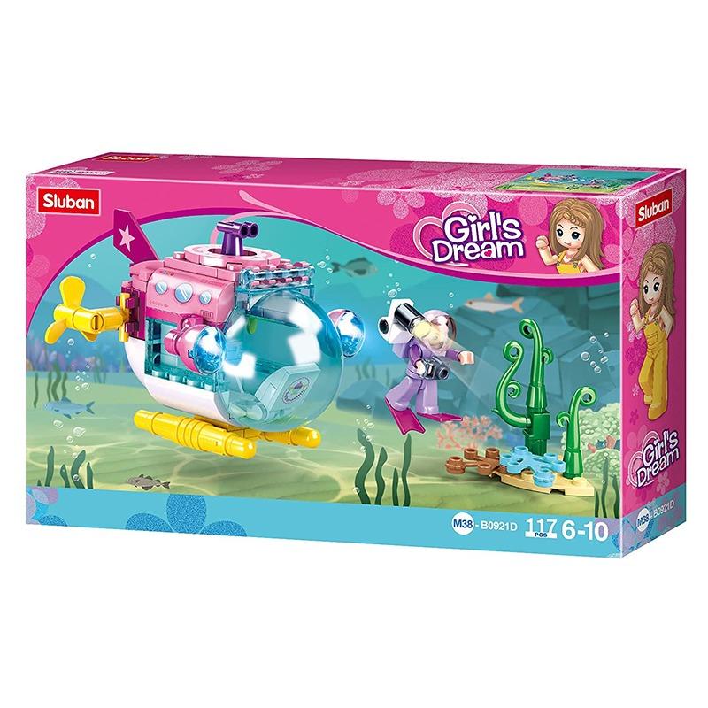 Sluban Display Girl Dream Transport