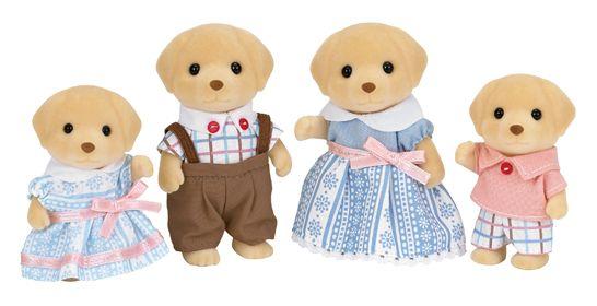 Sylvanian Families Yellow Labrador Family