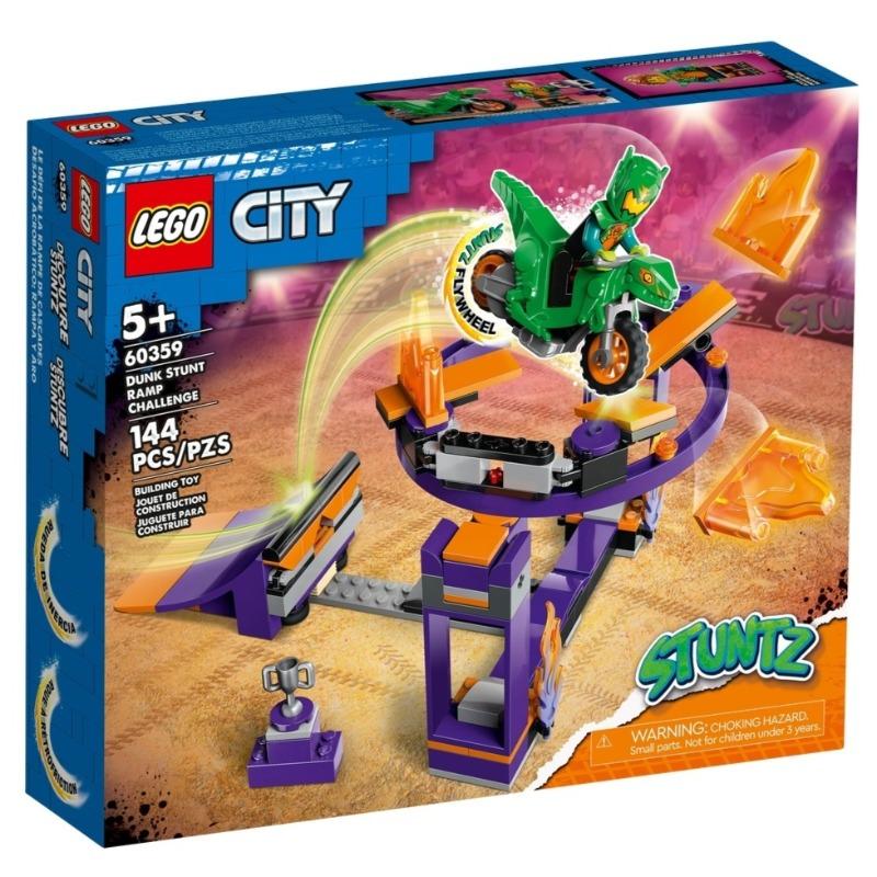 Lego City Dunk Stunt Ramp Challenge