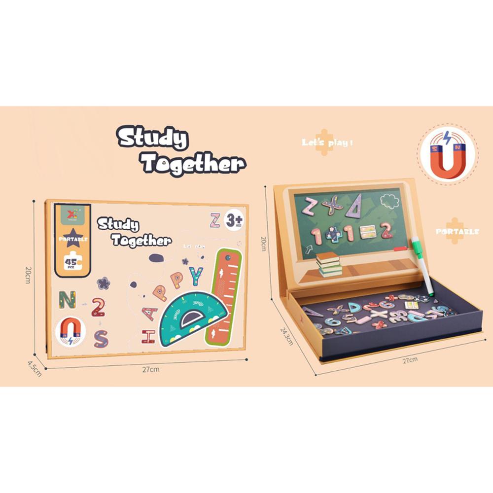 Study Together Magnetic Puzzle 45 Pcs