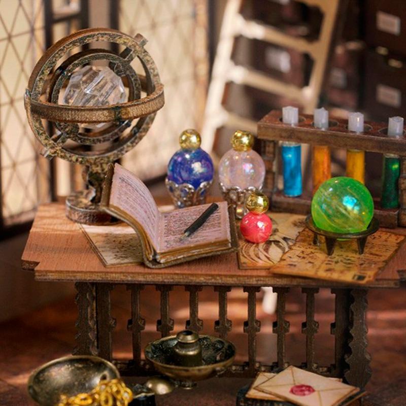 Magic Wooden Luminous House