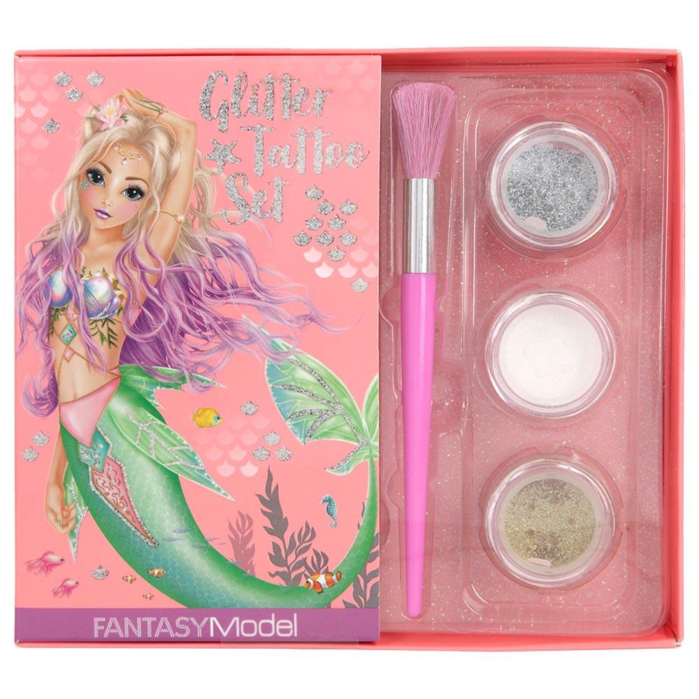 TopModel Fantasy Model Glitter Tattoo Set Mermaid