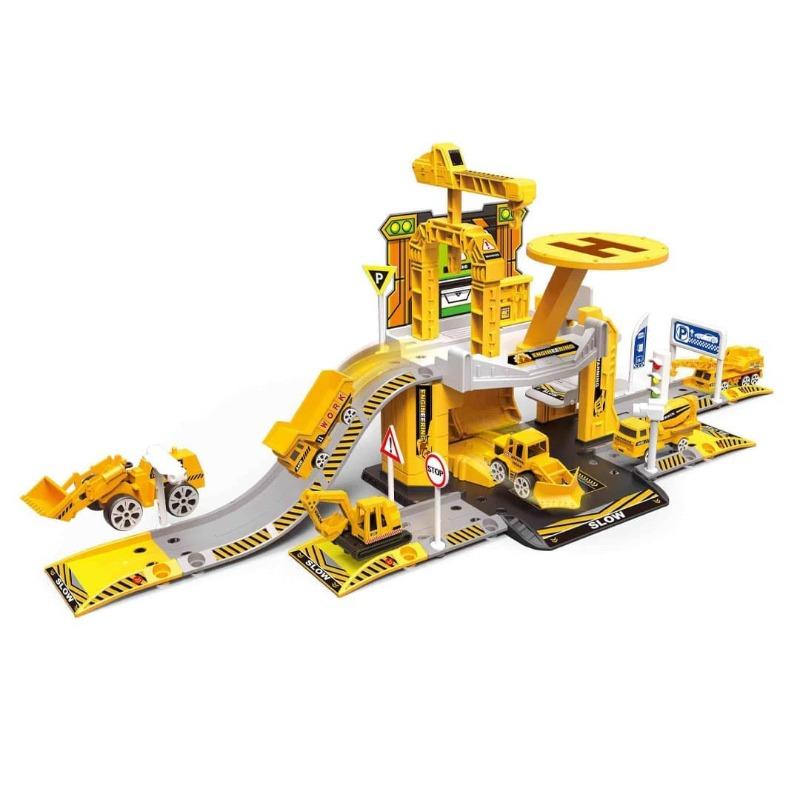 Construction Rescue Adventure Playset - Yellow