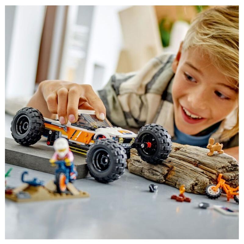 LEGO City Off-Roader Adventures Building Toy Set - 252 Pcs