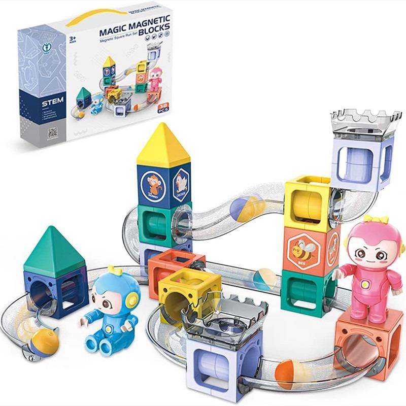 Dige Magnetic Marble Run Set - 38pcs