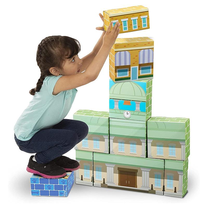 Melissa and Doug Paw Patrol Jumbo Cardboard Blocks