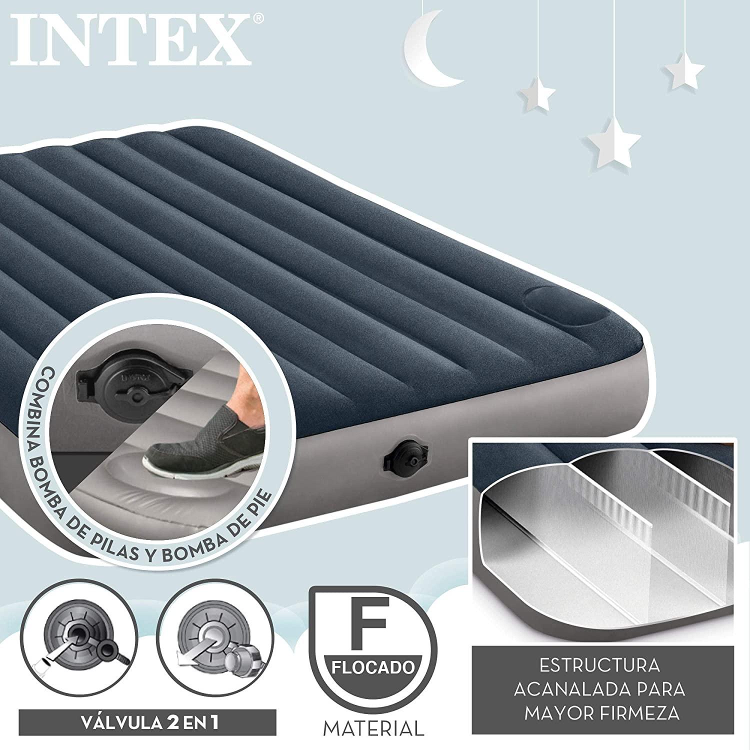 Intex Queen Dura Beam Single High Airbed