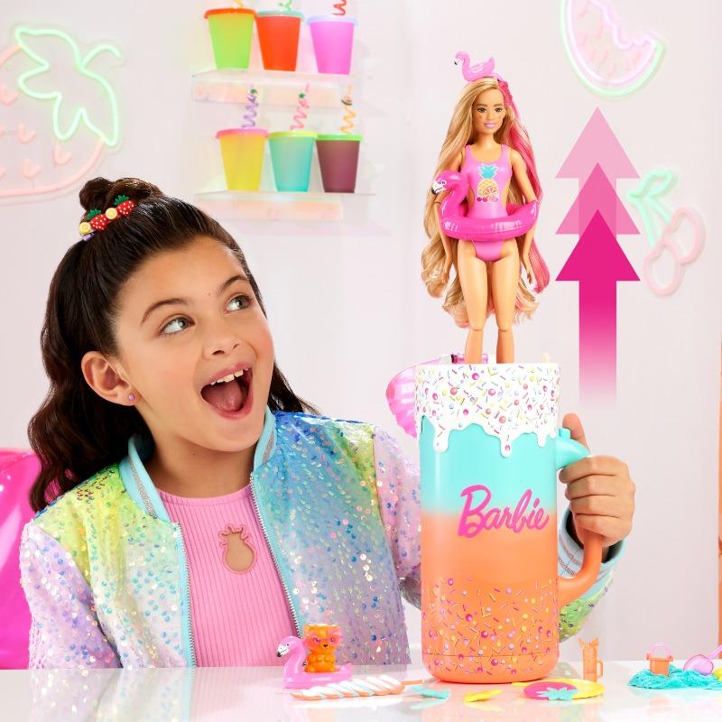 Barbie Pop Reveal Rise & Surprise Doll Scented Doll with 15+ Surprises