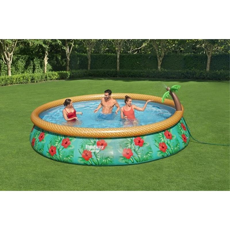 بيست واي - مسبح قابل للنفخ مع مضخة فلتر