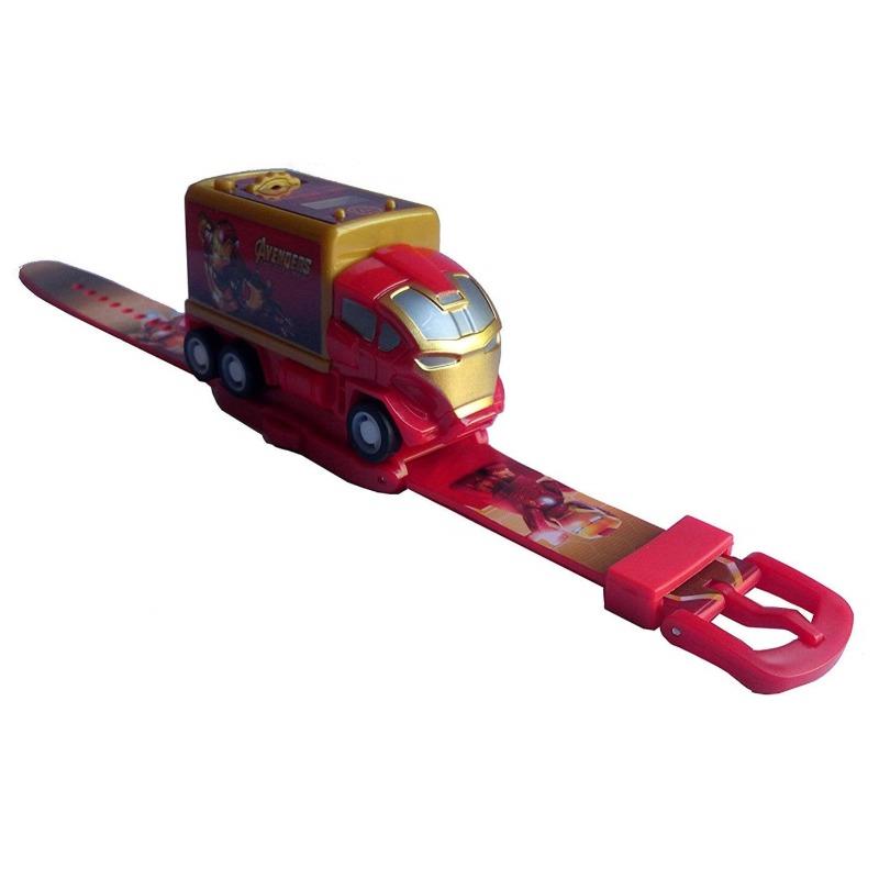 ساعة بل باك تراك بروجيكتور للأطفال أيرون مان