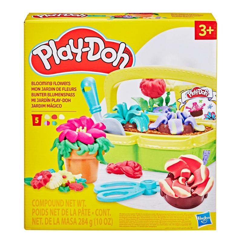 Play Doh Blooming Flower Garden Toy Clay Playset For Kids