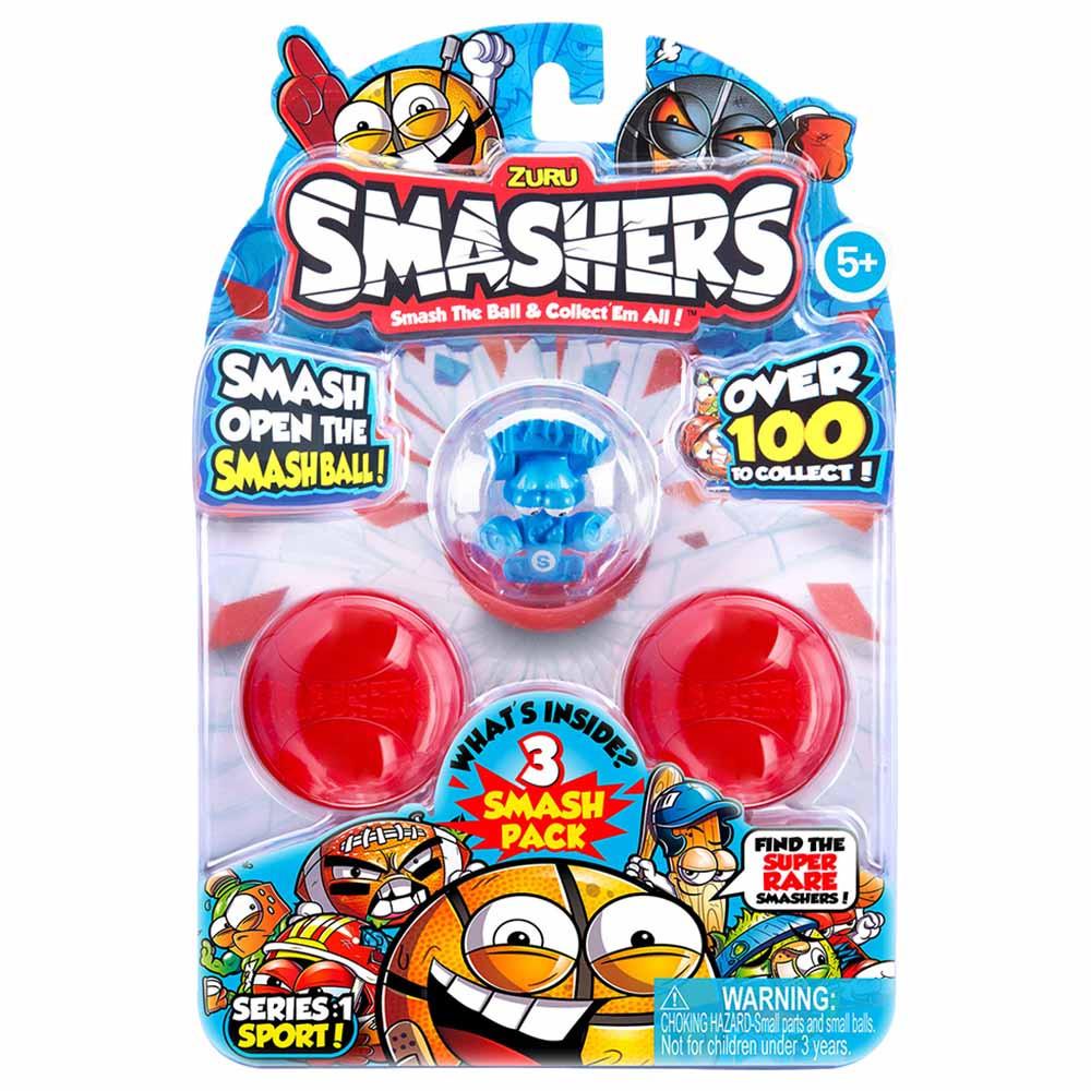 Smashers 3 Pack In Smash Ball Basketball