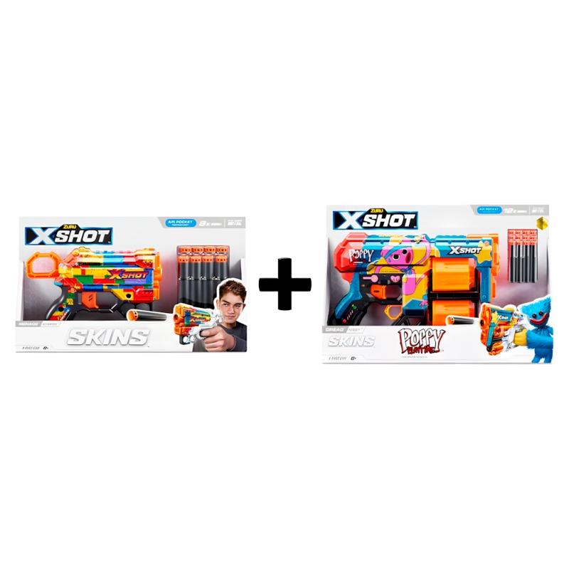 حزمة اكس شوت - مسدس سكن دريد + مسدس سكين مانيس برومو فايف