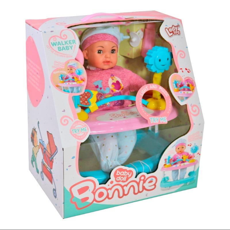 Bonnie Baby Doll Set with Baby Walker