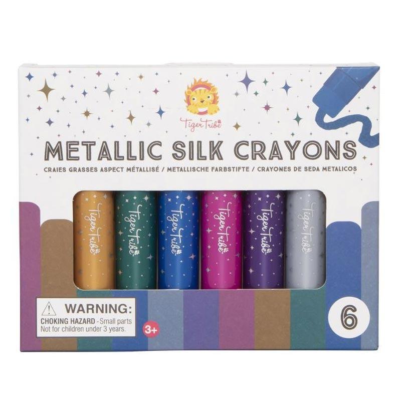 Tiger Tribe - Metallic Silk Crayons