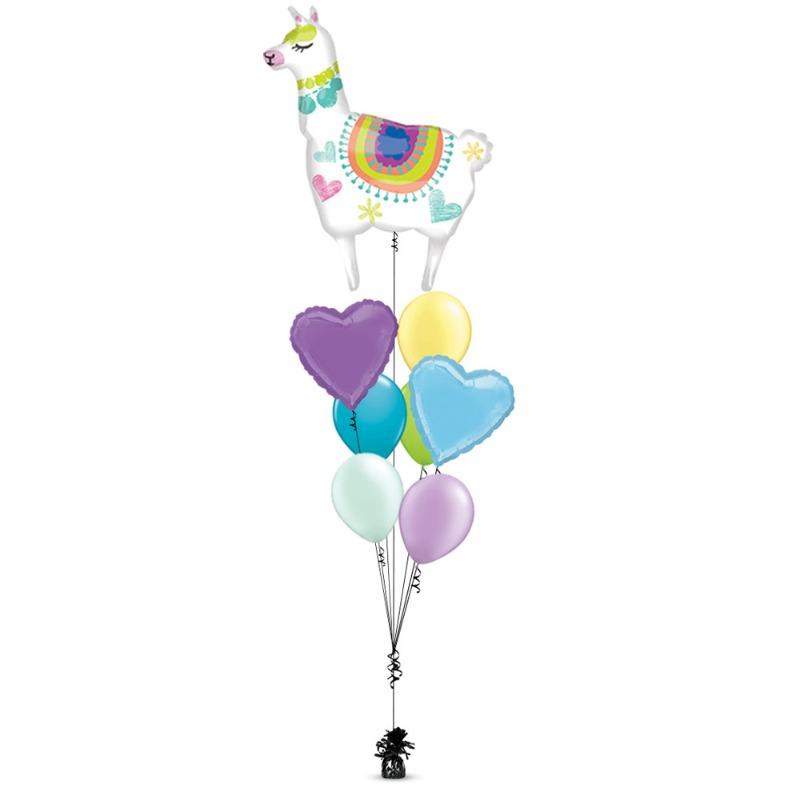 Birthday Ballon Bouquet - Llama