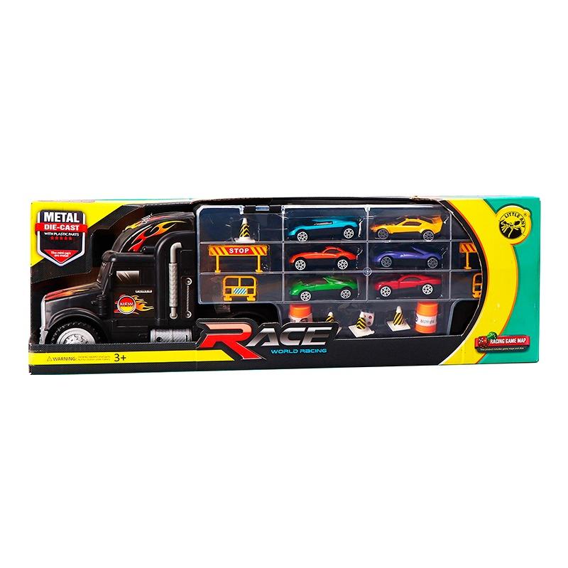 Metal Die Cast Racing Cars Set