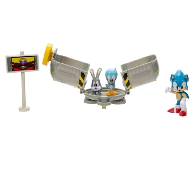 Sonic The Hedgehog 2.5" Level Clear Diorama