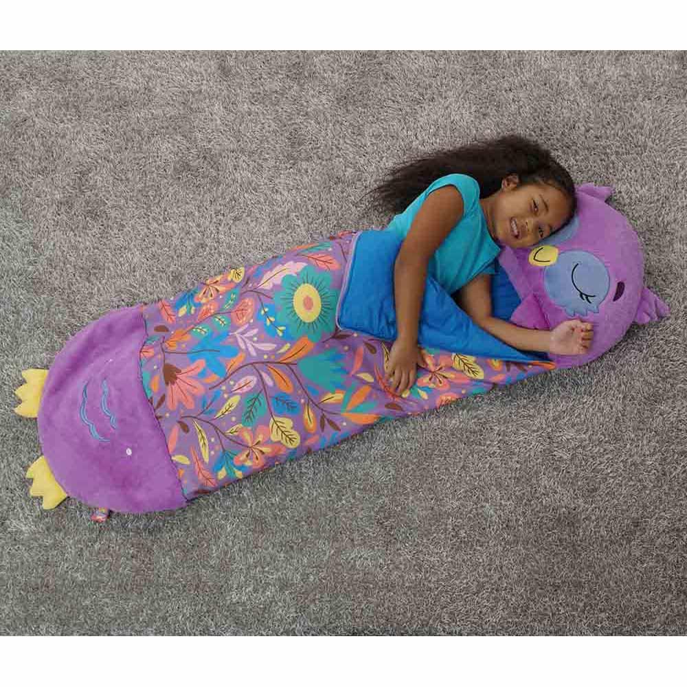 Happy Nappers Chestnut The Purple Owl Sleep Sacks - Mideum