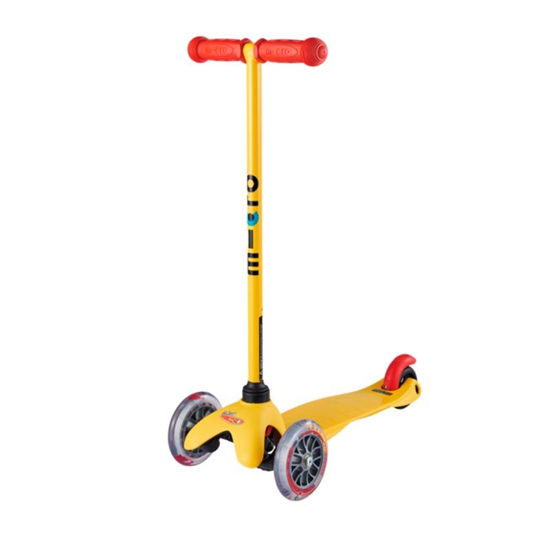 مايكرو ماكسي - سكوتر ليد تي بار لون أصفر