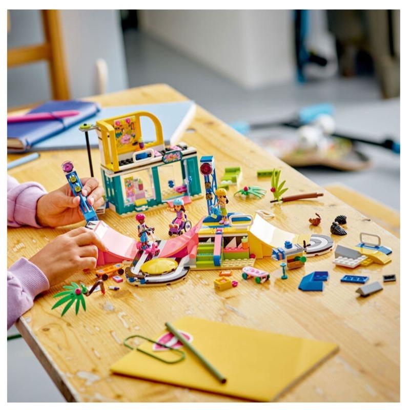 LEGO Friends Skate Park Building Toy Set - 431 Pcs