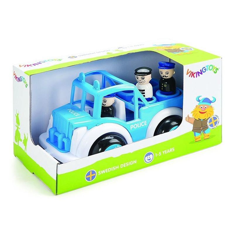 Viking Toys Jumbo Police Jeep With 3 Figures