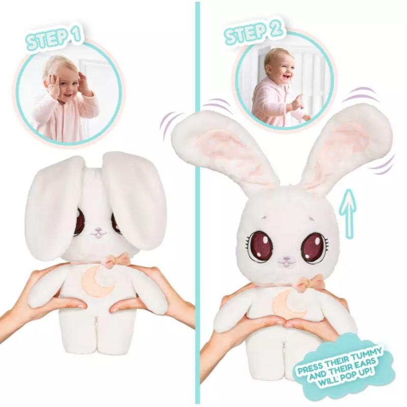 IMC Toys - PeekaPets Bunny Plush - White